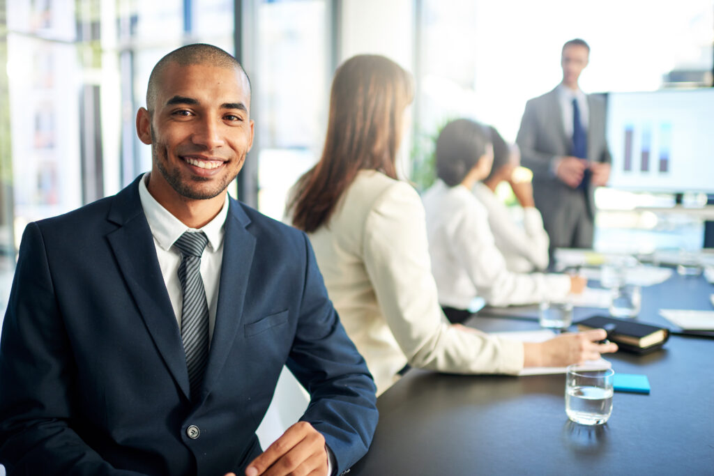 A sales intern, gaining hands-on experience while learning from a collaborative business team.